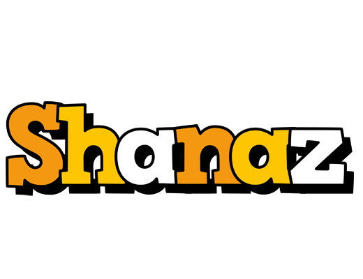 Shanaz cartoon logo