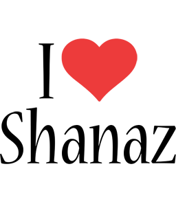 Shanaz i-love logo