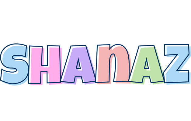 Shanaz pastel logo