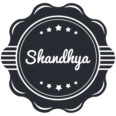 Shandhya badge logo