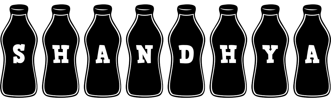 Shandhya bottle logo