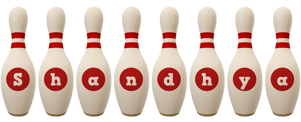 Shandhya bowling-pin logo