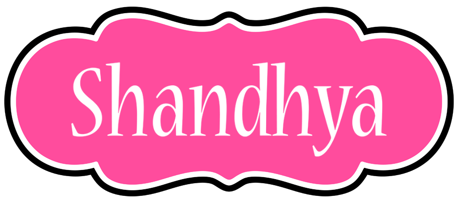 Shandhya invitation logo