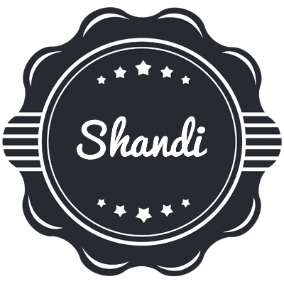 Shandi badge logo