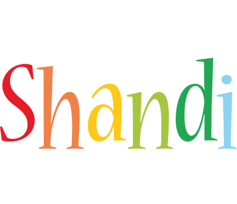 Shandi birthday logo