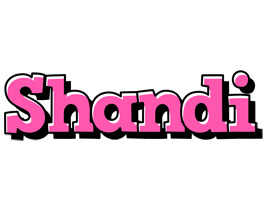 Shandi girlish logo