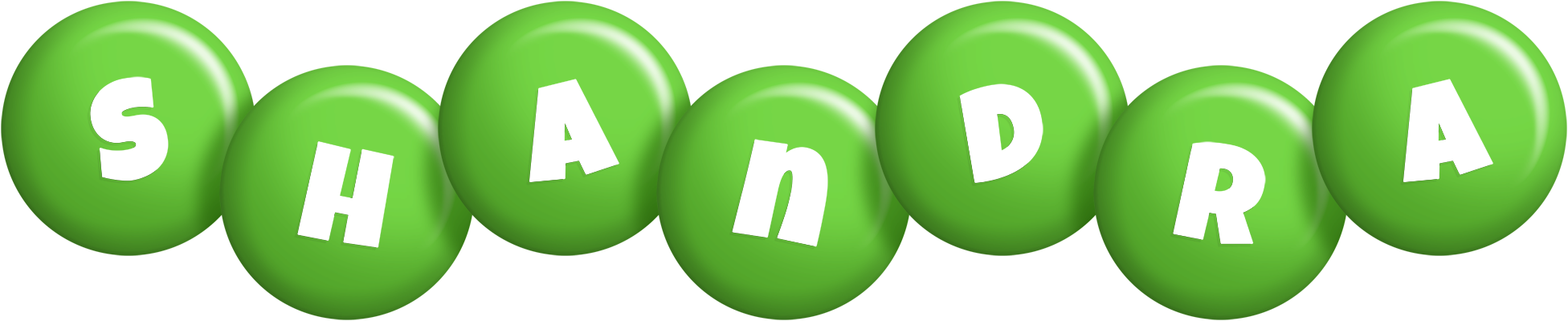 Shandra candy-green logo