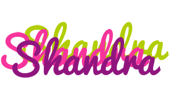 Shandra flowers logo