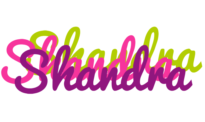 Shandra flowers logo