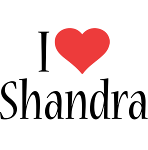 Shandra i-love logo