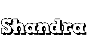 Shandra snowing logo
