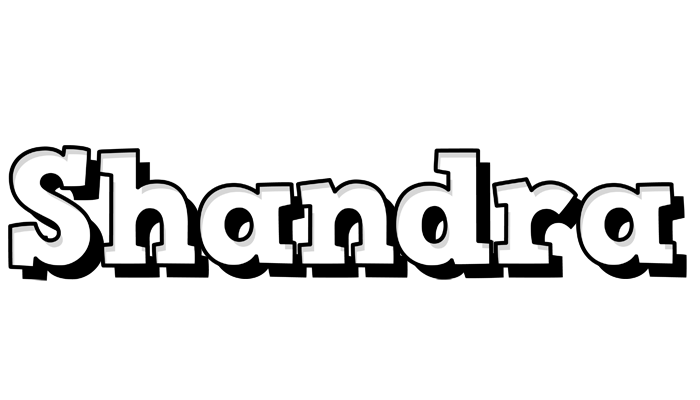 Shandra snowing logo