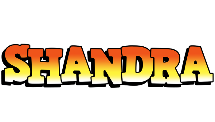 Shandra sunset logo