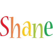 Shane birthday logo