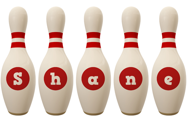 Shane bowling-pin logo