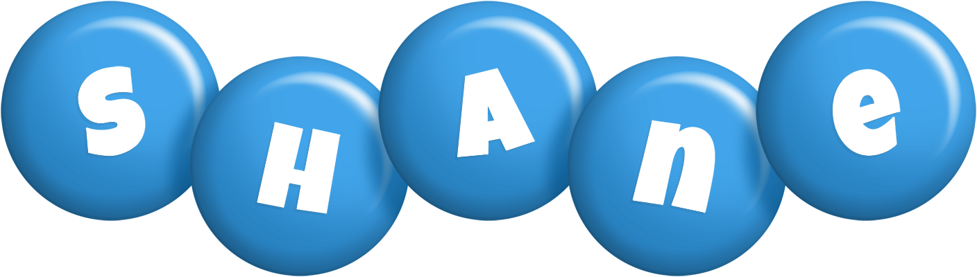 Shane candy-blue logo