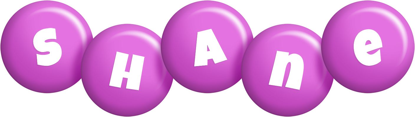Shane candy-purple logo