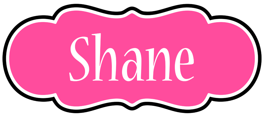 Shane invitation logo