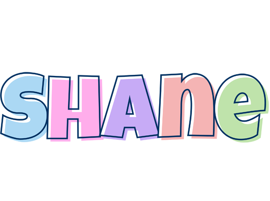 Shane pastel logo