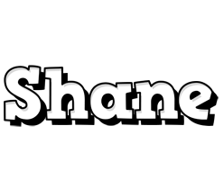 Shane snowing logo