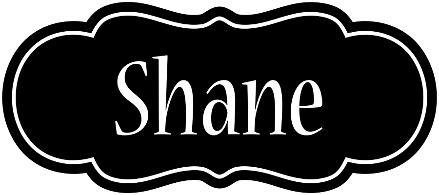Shane welcome logo