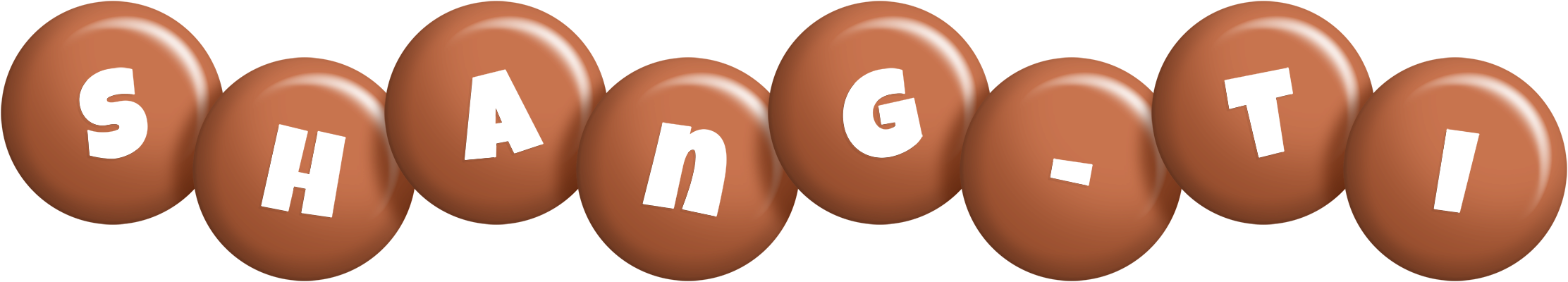 Shang-ti candy-brown logo