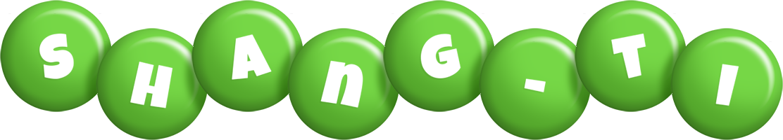 Shang-ti candy-green logo