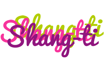 Shang-ti flowers logo