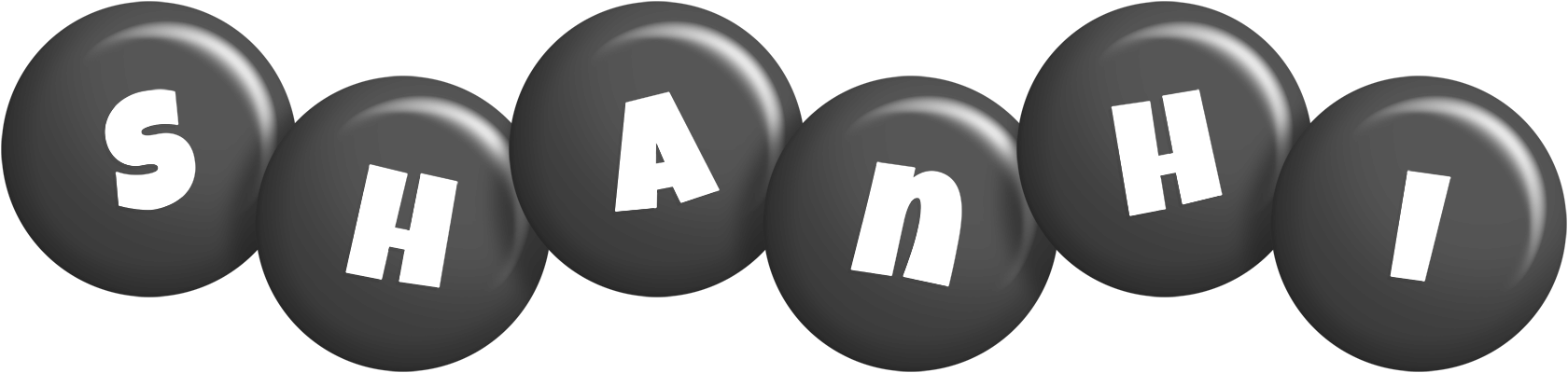 Shanhi candy-black logo
