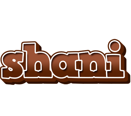 Shani brownie logo