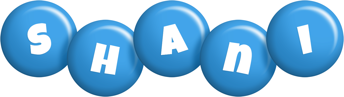 Shani candy-blue logo