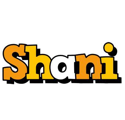 Shani cartoon logo
