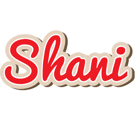 Shani chocolate logo