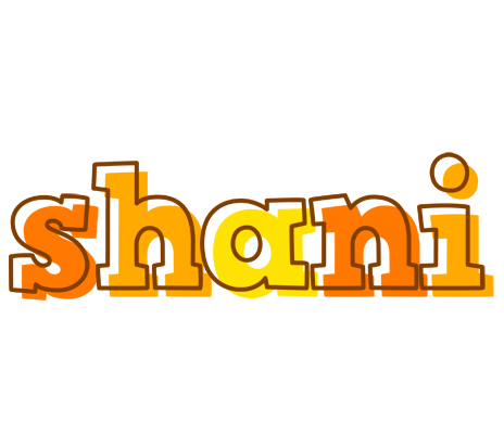 Shani desert logo