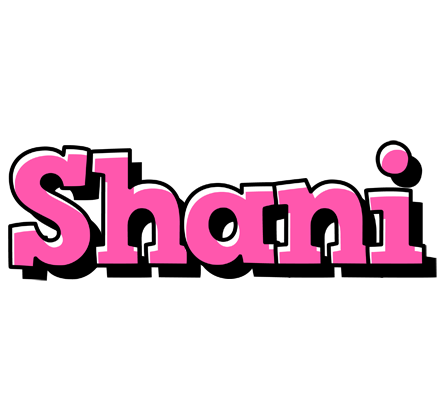 Shani girlish logo
