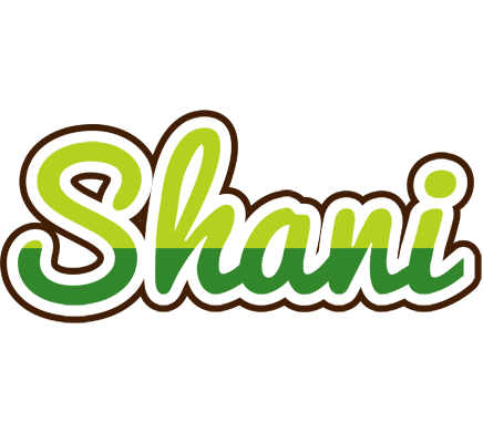 Shani golfing logo