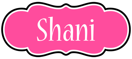 Shani invitation logo