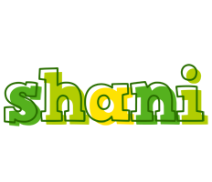 Shani juice logo