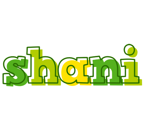 Shani juice logo