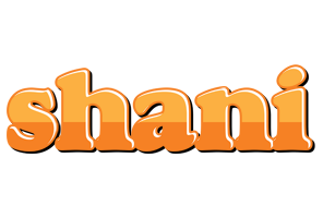 Shani orange logo