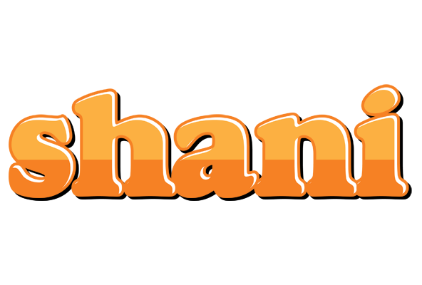 Shani orange logo