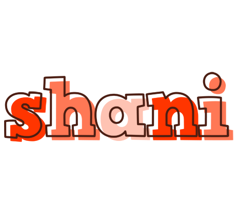 Shani paint logo