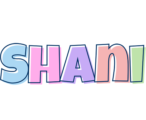 Shani pastel logo