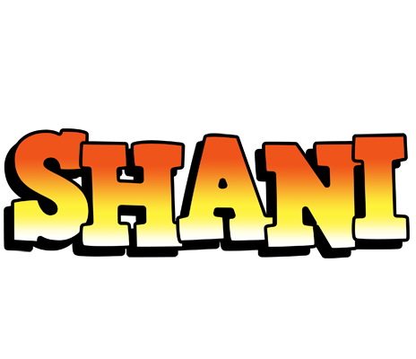 Shani sunset logo