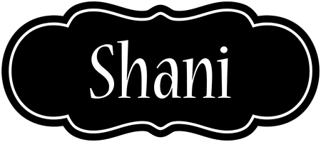 Shani welcome logo