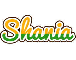Shania banana logo