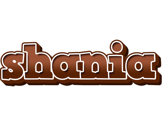 Shania brownie logo