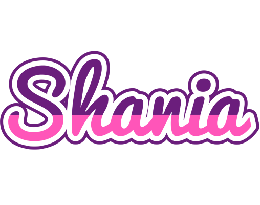 Shania cheerful logo