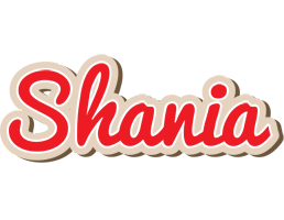Shania chocolate logo