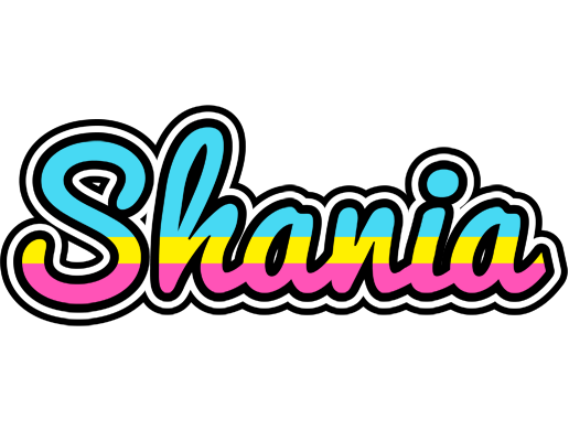 Shania circus logo